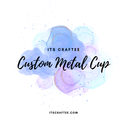 Custom Metal Bling Cup