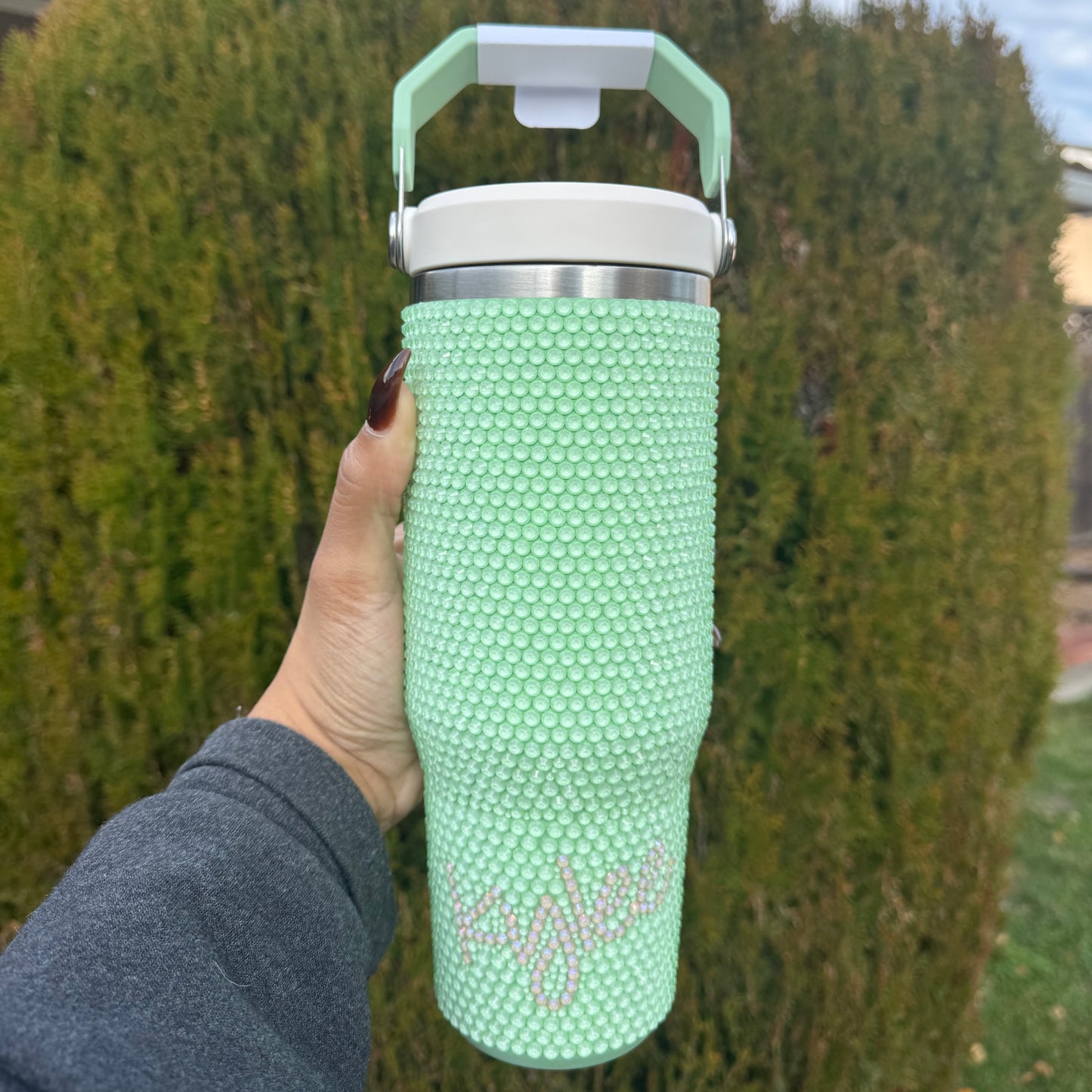 Full Bling Custom Tumbler
