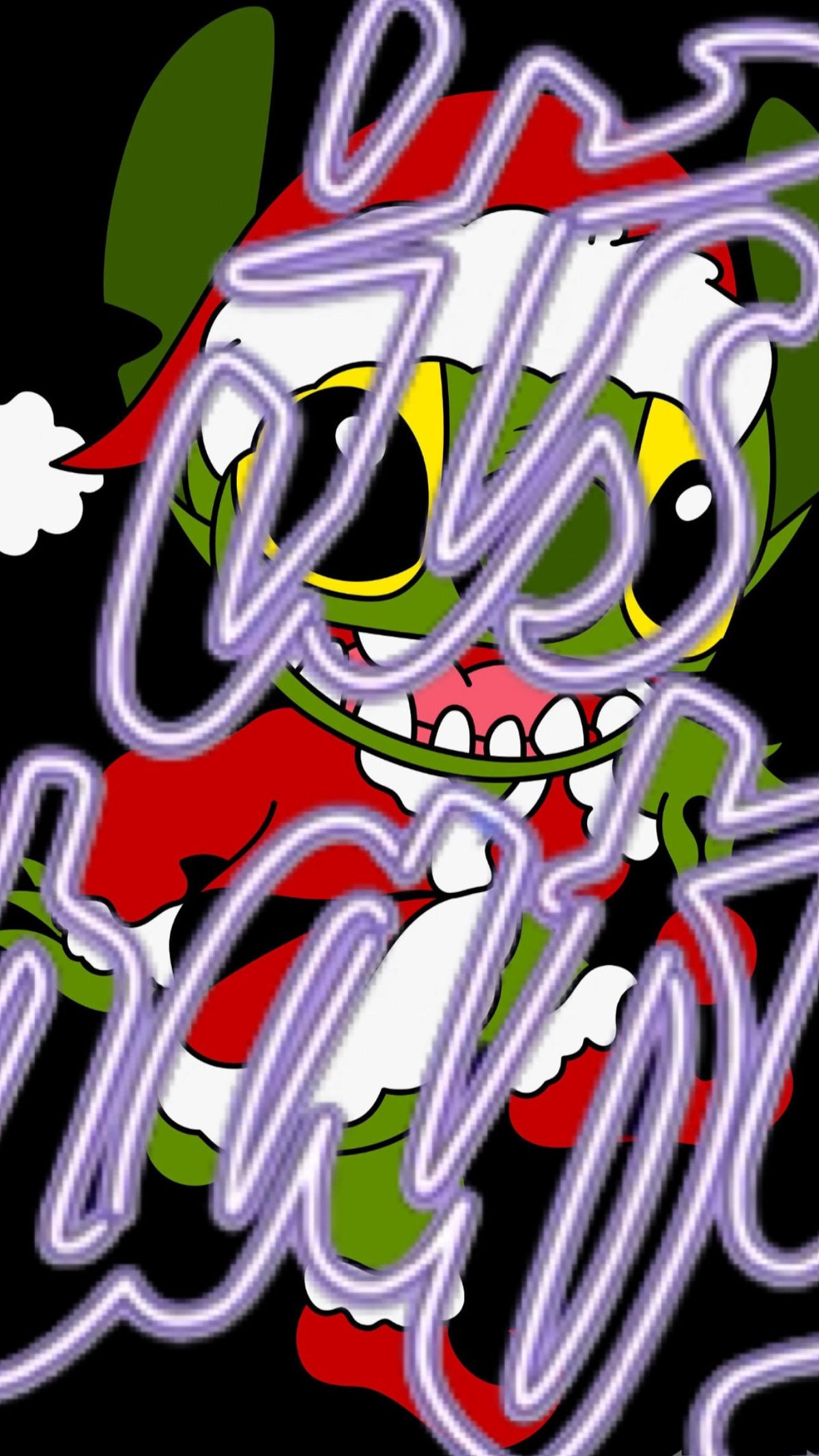 Stitch the Grinch SVG PNG File