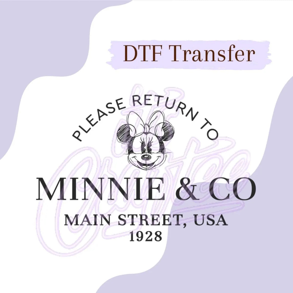 Mickey & Minnie DTF