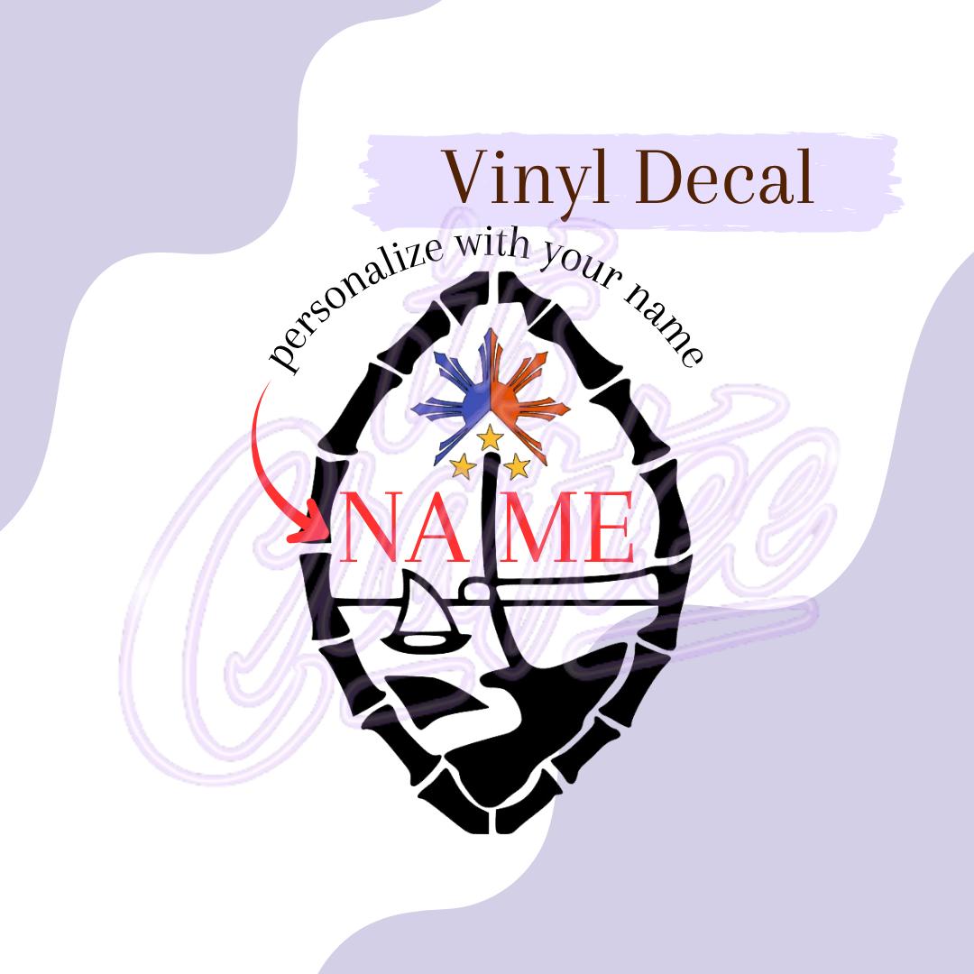 Custom Guam Seal, Permanent Vinyl Decal