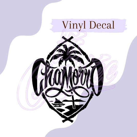 Guam Seal, Permanent Vinyl Decal