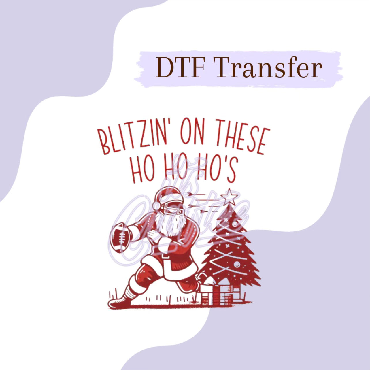 Ballin' Santa DTF Transfer