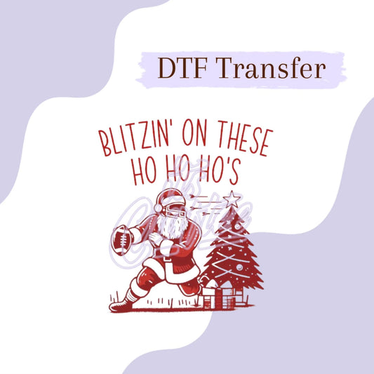 Ballin' Santa DTF Transfer