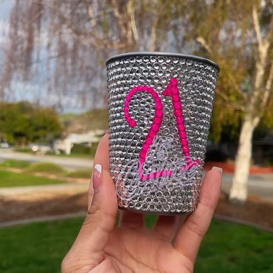 Custom Metal Bling Cup