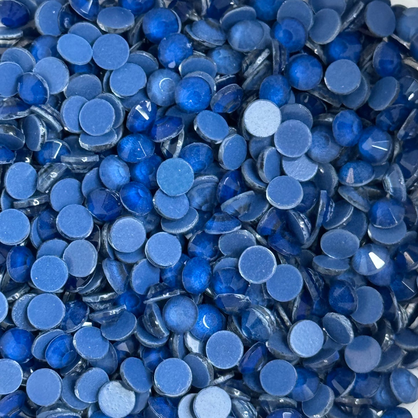 Mixed Sizes Matte Glass Rhinestones, 1440 Count