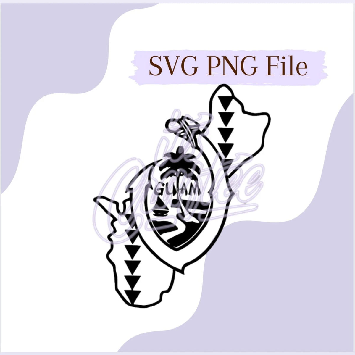 Guam Seal SVG PNG File