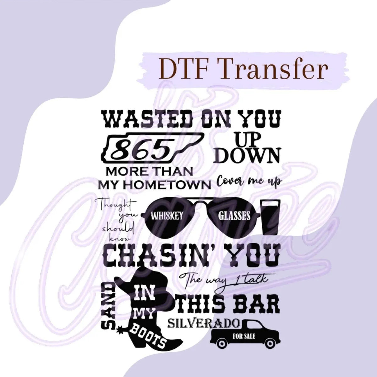 M Wallen, DTF Transfer