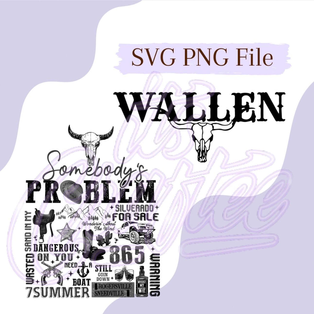 Somebody’s Problem SVG PNG File
