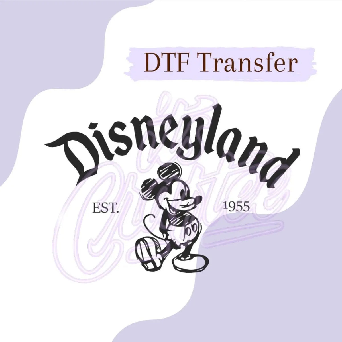 Mickey & Minnie DTF