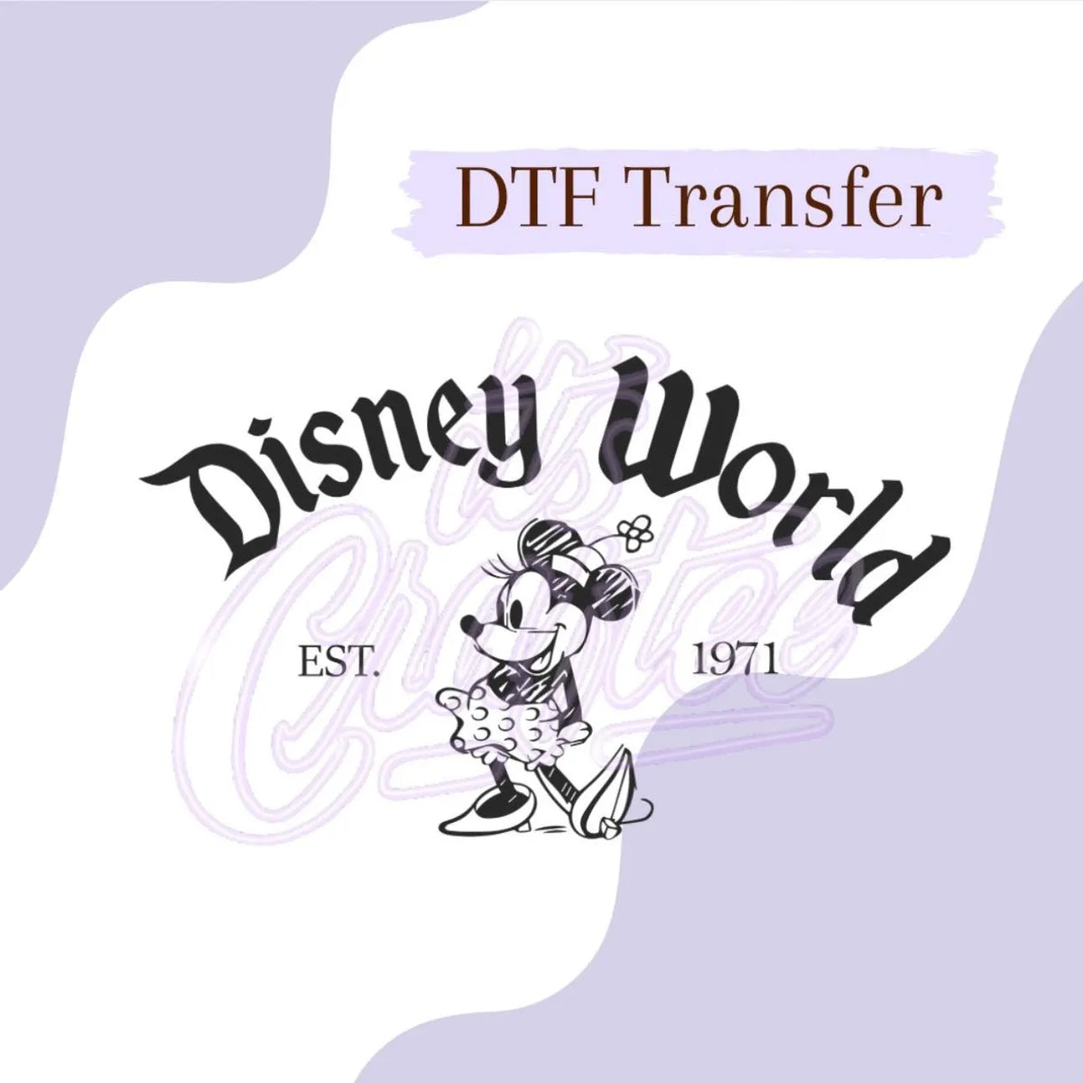 Mickey & Minnie DTF