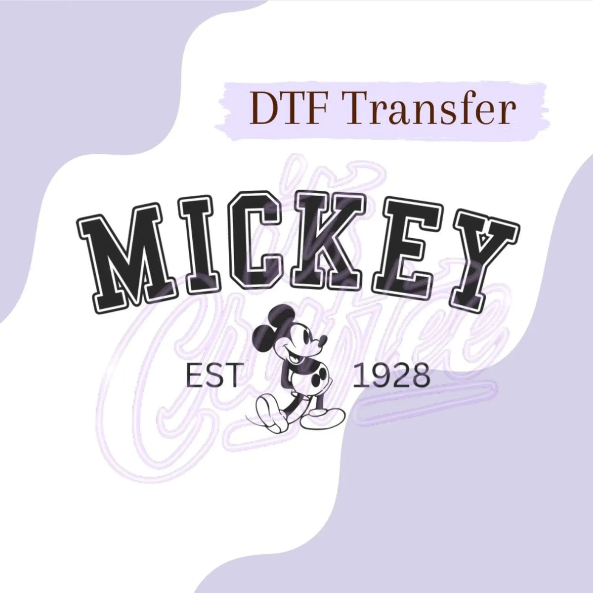 Mickey & Minnie DTF
