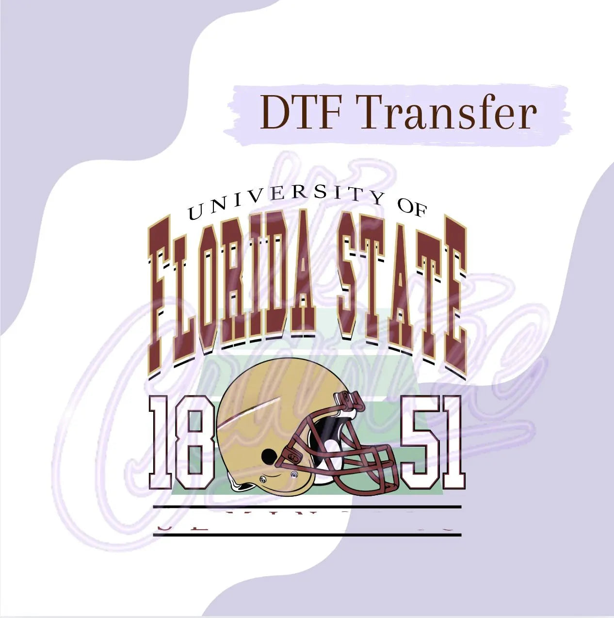 Vintage Favorite Football DTF, college