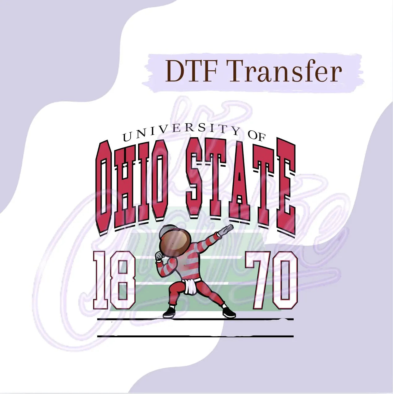 Vintage Favorite Football DTF, college